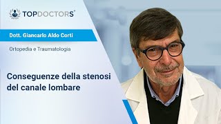 Conseguenze della stenosi del canale lombare  Dott Giancarlo Aldo Corti [upl. by Clareta]