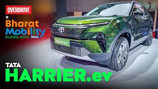 Productionspec Tata Harrier EV walkaround  the first AWD Tata EV I odmag [upl. by Andi]