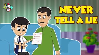 Never Tell a Lie  Gattus Lie  Animated Stories  English Cartoon  Moral Stories  PunToon Kids [upl. by Fruin]