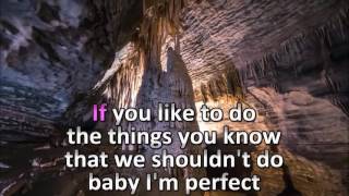 One Direction  Perfect KARAOKE [upl. by Kobi]