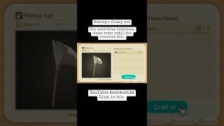 Flimsy net youtubeshorts shortsviral edit acnh animalcrossing reels craft diy [upl. by Lebasy363]