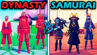 EAST DYNASTY vs WEST SAMURAIS  Totally Accurate Battle Simulator  TABS [upl. by Held]