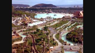 SIAM PARK Tenerife  The water kingdom HD [upl. by Aleinad]