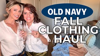 Affordable Fall Fashion Old Navy Haul amp Try On  Dominique Sachse [upl. by Sang]