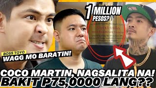 🔴COCO MARTIN NAGSALITA NA PATUNGKOL kay JIRO MANIO sa BINARAT na TROPHY na BINILI ni BOSS TOYO 🔴 [upl. by Orestes]