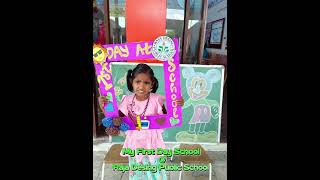 My First Day School 2024 25  RAJA DESING PUBLIC CHOOL CBSE  GINGEE [upl. by Martie]