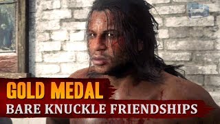 Red Dead Redemption 2  Mission 97  Bare Knuckle Friendships Gold Medal [upl. by Amyas925]