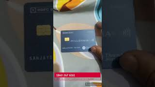 How To Get HDFC Bank Millennia Credit Card Life Time Free [upl. by Yerhpmuh]