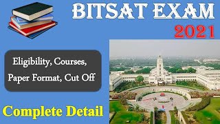 BITSAT Entrance Exam Eligibility Admission Exam Pattern Cut Off [upl. by Ardnassac]