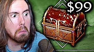 Asmongold First PAYTOWIN Unboxing Ever In Lost Ark [upl. by Harmonia]