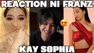 NGITI NI FRANZ NG NAKITA NIYA SI SOPHIA  KILIG MALALA🥰❤️❤️👆👆 [upl. by Adaurd]