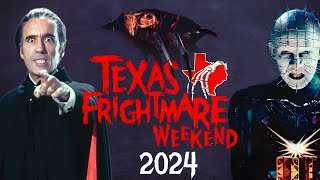 Texas Frightmare Weekend 2024 horror collectibles [upl. by Pollard]