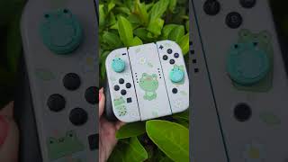 Frog 🐸 So Cuties Switches zoomhitskins gamingconsoleskin kawaii videogameconsole [upl. by Ecnaret]