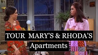 Tour Mary and Rhodas Apartments from The Mary Tyler Moore Show CG Tour [upl. by Rayner]