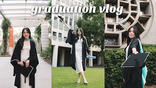 GRADUATION DAY vlog dress shopping ceremony at Monash University [upl. by Amzaj584]