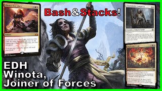 Winota Joiner of Forces EDH Deck Tech  Magic the Gathering [upl. by Hasin]