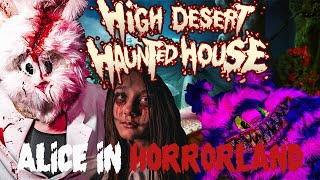 WE ENTERED HORRORLAND AND THIS IS WHAT WE SAW  High Desert Haunted House  August 2023 [upl. by Valley670]