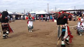 Jemez seasonal dance group  Kewa pueblo arts amp craft show [upl. by Akemeuwkuhc]