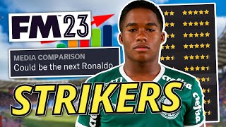 30 Best Wonderkid Strikers in FM23 Final Update [upl. by Barmen284]