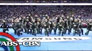 La Salle goes to war in UAAP cheer dance [upl. by Aliakim]