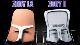 Haworth Zody Comparison  Zody Upholstered LX vs Zody II [upl. by Halet199]