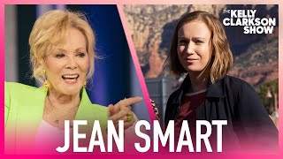 Jean Smart Jokes She Loves Torturing Hacks Costar Hannah Einbinder [upl. by Neerod]