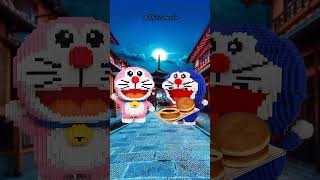 Doraemon fighting over dorayaki cake funny shorts cartoon comedy [upl. by Kincaid]