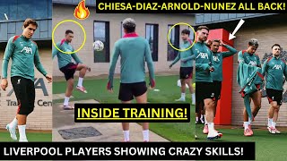 Liverpool players look sharp at TRAINING centers after returning from superb international display [upl. by Lorenzo903]