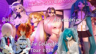 My Dollfie Dream Collection 2022 Mostly Collaboration Dolls and Items [upl. by Yehs]