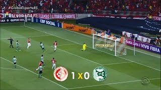 INTERNACIONAL 1x0 Coritiba  Brasileirão 2016  29ª Rodada [upl. by Anib]