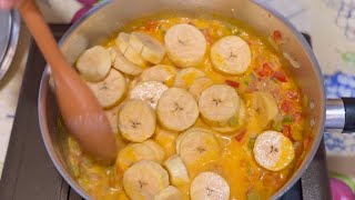 MOQUECA DE BANANA DA TERRA RECEITA ESPECIAL [upl. by Lief952]