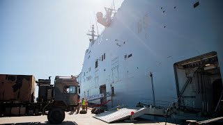 USS Ashland joins HMAS Adelaide to begin Exercise Sea Explorer 2022 [upl. by Renick30]