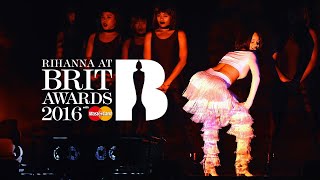 Rihanna  Consideration  Work Brit Awards 2016 Studio Version [upl. by Irac307]