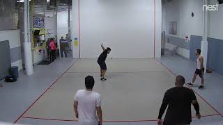 A1 Sports  Retro Doubles Handball  Pork Chop amp Bruce vs Jhon amp Danny  Filmed By A1  3222018 [upl. by Eustacia]