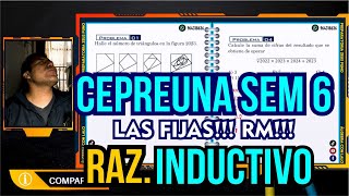 RAZONAMIENTO INDUCTIVO  LAS FIJAS  CEPREUNA SEMANA 06 [upl. by Rudwik]