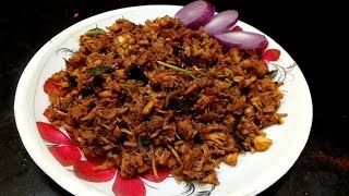 How to make Pichu potta chicken Fryshredded chicken Fryat home in Tamil126 [upl. by Ociral]