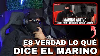 ES VERDAD LO QUE CUENTA EL MARINO EN EL PODCAST DE LOS MAFIAZ  reacción militar [upl. by Atilemrac]