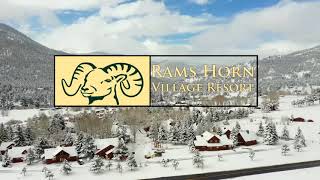 Rams Horn Village Resort  Winter Drone [upl. by Karon]