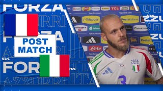 Le parole degli Azzurri  FranciaItalia 13  Nations League 202425 [upl. by Nannarb]