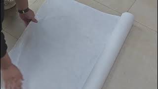 PE grounding protection film from China floor felt rolls made in China cheap [upl. by Woodberry430]