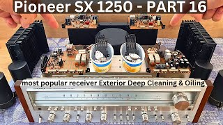 Pioneer SX 1250  Restoration Part 16  The Most Popular Receiver Ever [upl. by Artus]