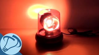 9quot 15 watt Red quotDisco Feverquot Revolving Police Beacon Light from Creative Motion [upl. by Asa]