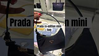 Prada reedition 2005 nylon bag pradabag [upl. by Tennaj]