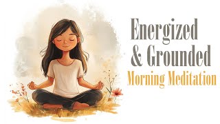 Energized amp Grounded Morning Meditation [upl. by Ruder771]