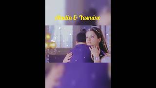 Aladin and Yasmine romantic 😘💗 scene statusviralvideo shortfeed youtubeshorts trendingshorts [upl. by Nnoj982]