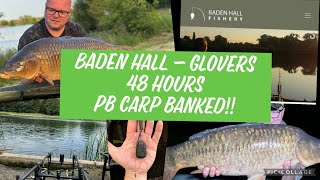 Carp fishing session at Baden Hall fishery Glovers lake I show you how I catch my PB Carp [upl. by Vivien]