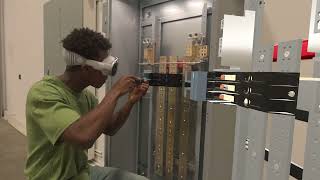 BILT XR Installation of Siemens P5 Power Panel with Apple Vision Pro [upl. by Jard699]