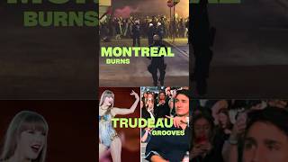 🇨🇦 Violent protests in Montreal  Trudeau attends Taylor Swift Concert in Toronto [upl. by Aihsekel]