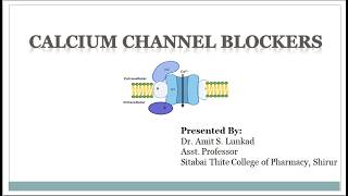 Calcium Channel Blockers [upl. by Katharine266]