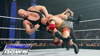 Ryback vs Big Show SmackDown Aug 20 2015 [upl. by Idas]